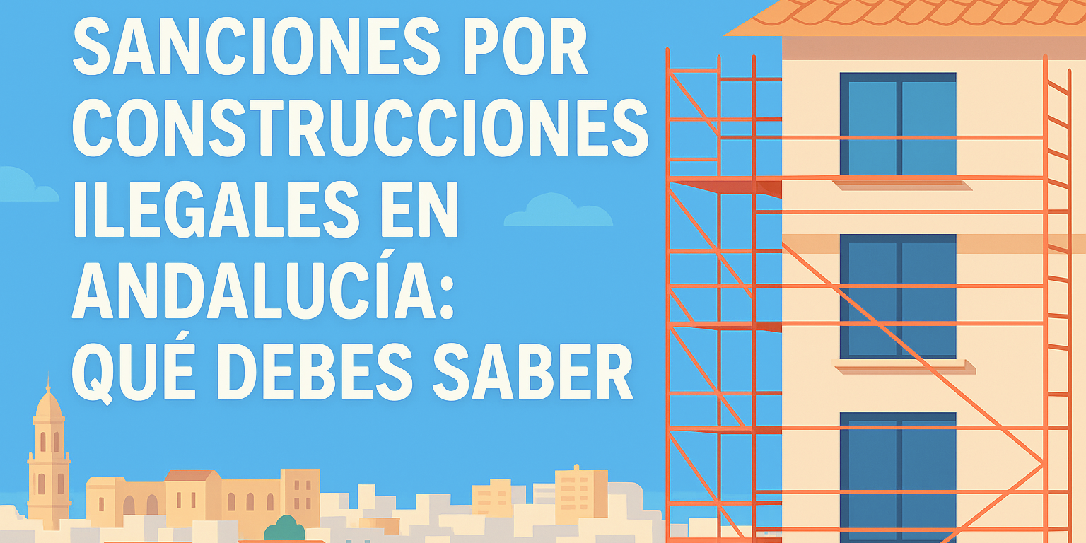 Sanciones por construcciones ilegales en Andalucía Sanciones por construcciones ilegales en Andalucía: qué debes saber